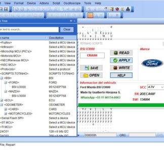 Reset BSI – Códigos DTC U3000 / U1000 – Ford / Mazda