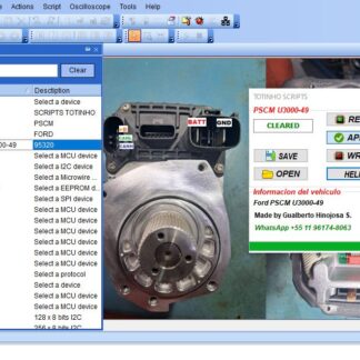 Ford PSCM U3000-49 – Script Dirección Asistida (EEPROM 95320)
